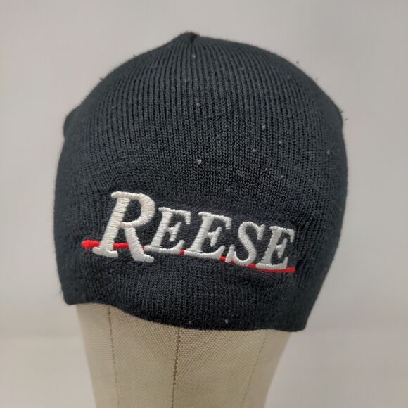 IKO Men's Beanie Hat Black OSFA Acrylic Setting the Standard Embroidered Logo - Picture 2 of 12